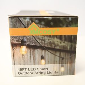 49ft (15m) LED smart OUTDOOR STRING LIGHTS